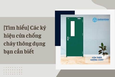 ký hiệu cửa chống cháy