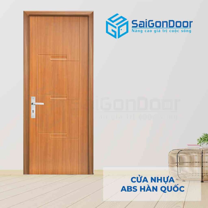 Tính thẩm mỹ của cửa nhựa Hàn Quốc