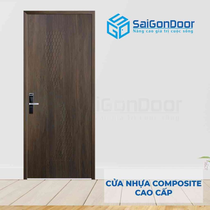 Cửa gỗ chịu nước lắp đặt cho phòng khách