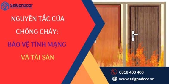 Nguyên tắc cửa chống cháy