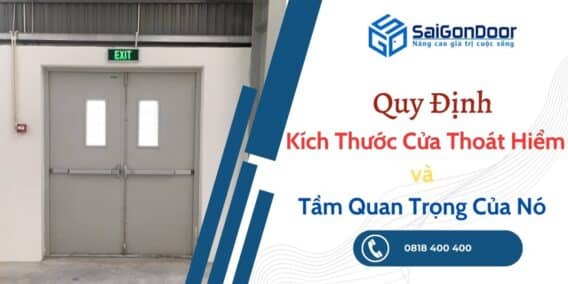 Kích thước cửa thoát hiểm