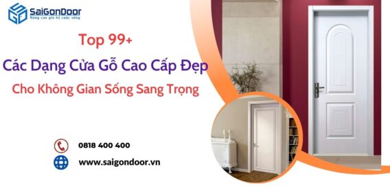 Các dạng cửa gỗ cao cấp