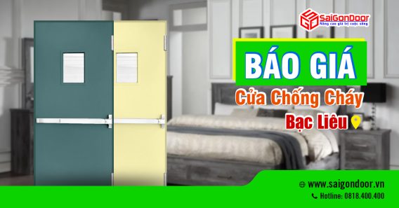 Bảng Giá Cửa Chống Cháy Bạc Liêu