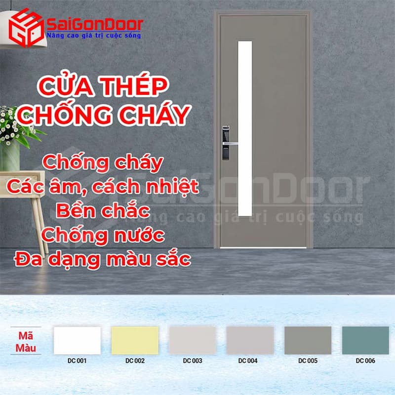 Lý do nên sử dụng cửa thép chống cháy là gì?