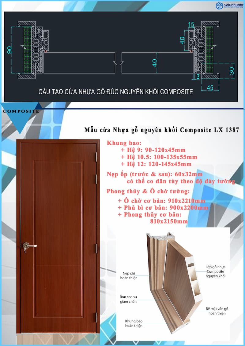 Cửa nhựa composite Phú Yên