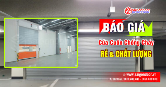 Cửa cuốn chống cháy