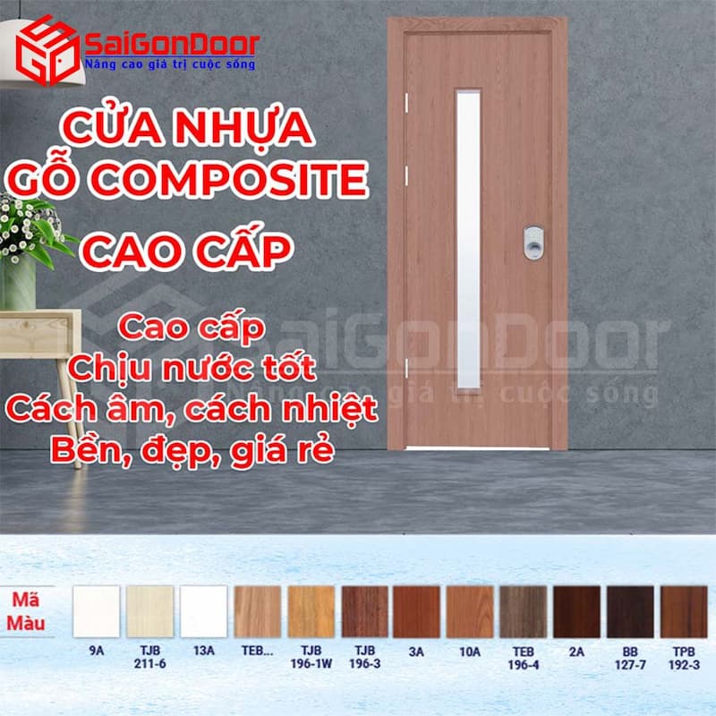 Tổng quan về cửa composite giả gỗ