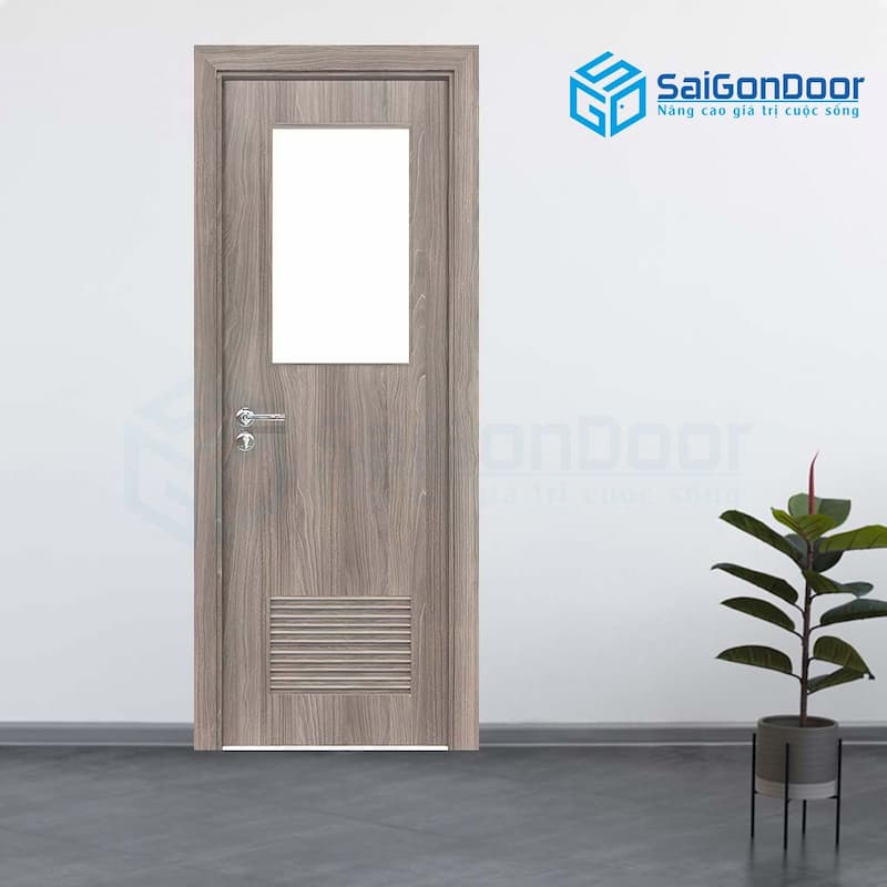 Mẫu cửa nhựa composite giá rẻ tại EcoDoor