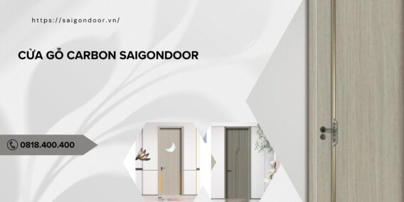 Mua cửa gỗ carbon SaiGonDoor