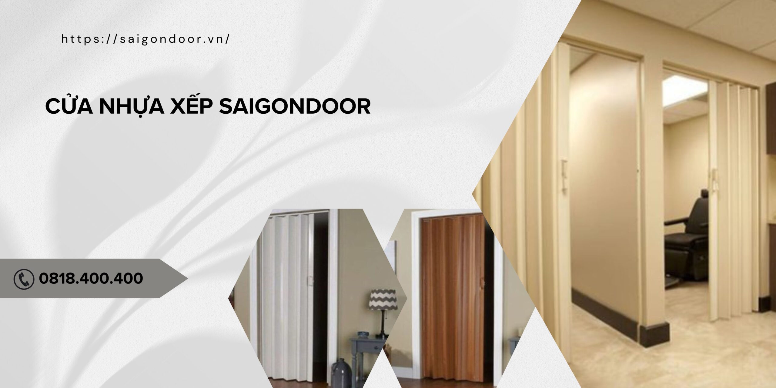 Mua cửa nhựa xếp tại SaiGonDoor