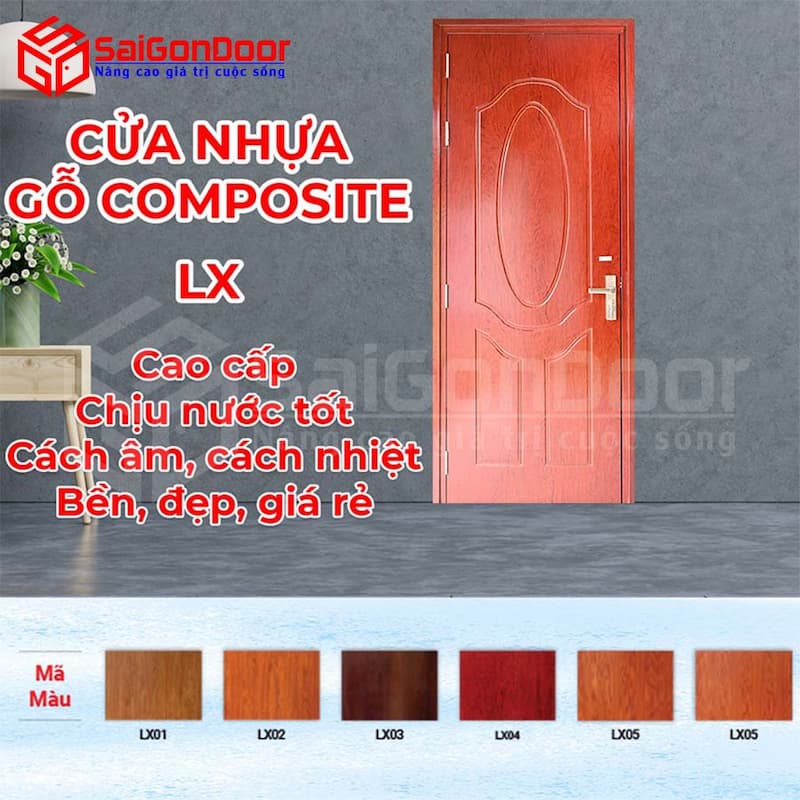 Ưu điểm của cửa gỗ composite ra sao?