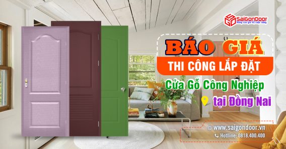 Bảng Giá Cửa Gỗ Công Nghiệp Đồng Nai 2024 - SaiGonDoor