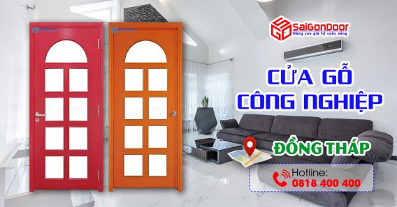 Báo giá thi công lắp đặt cửa gỗ công nghiệp Đồng Tháp