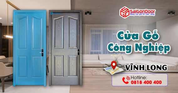 Báo giá thi công lắp đặt cửa gỗ công nghiệp Vĩnh Long