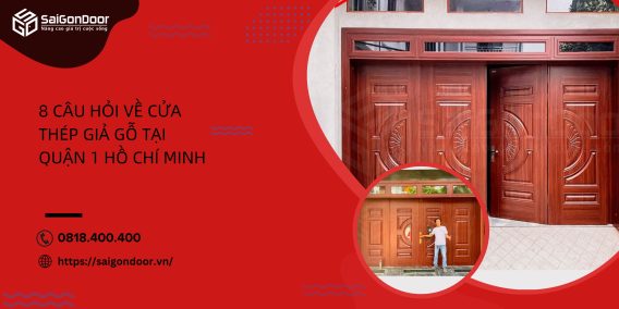 cửa thép giả gỗ tại quận 1 hồ chí minh