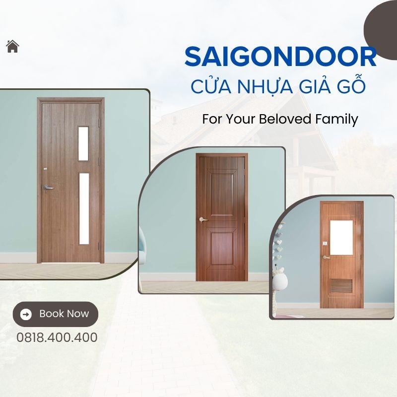 Chú ý trọng lượng của các mẫu cửa 