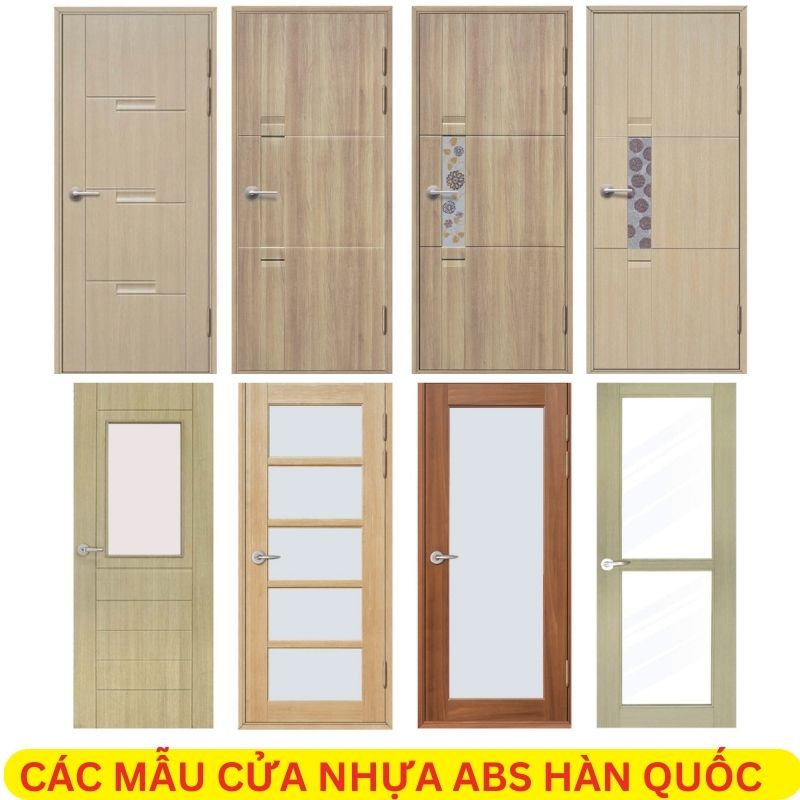 Cửa nhựa ABS Hàn Quốc được yêu thích 