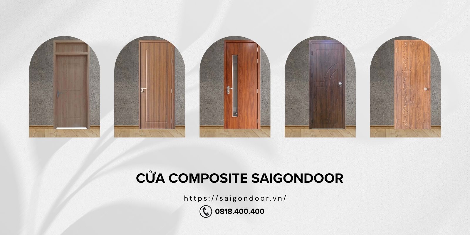 Sài Gòn Door cung cấp mẫu mã đa dạng nhất