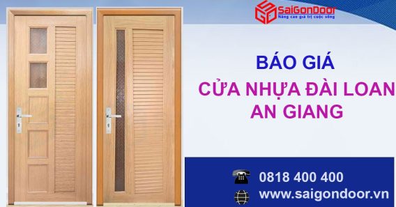 SaiGonDoor - Địa chỉ cung cấp cửa nhựa Đài Loan uy tín tại An Giang