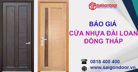 SaiGonDoor - Địa chỉ cung cấp cửa nhựa Đài Loan uy tín hàng đầu tại Đồng Tháp