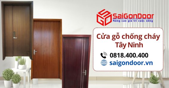 Báo giá thi công cửa gỗ chống cháy Tây Ninh