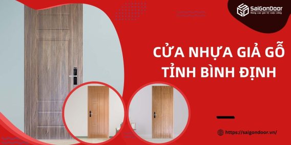 Cửa nhựa giả gỗ tỉnh Bình Định