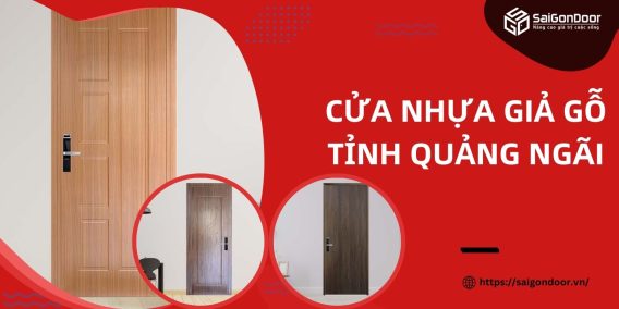 Cửa nhựa giả gỗ tỉnh Quảng Ngãi