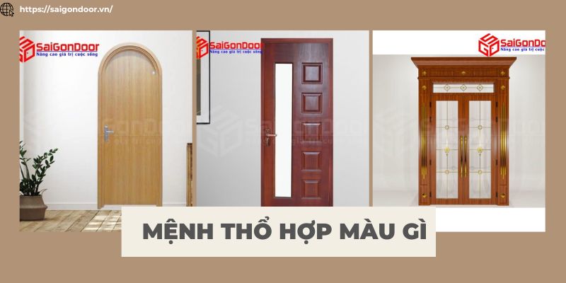 Các màu sắc phù hợp với người mệnh thổ