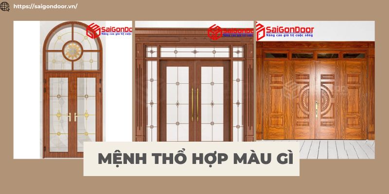 Cửa chống cháy màu vàng đem lại sự thịnh vượng cho gia chủ mệnh thổ